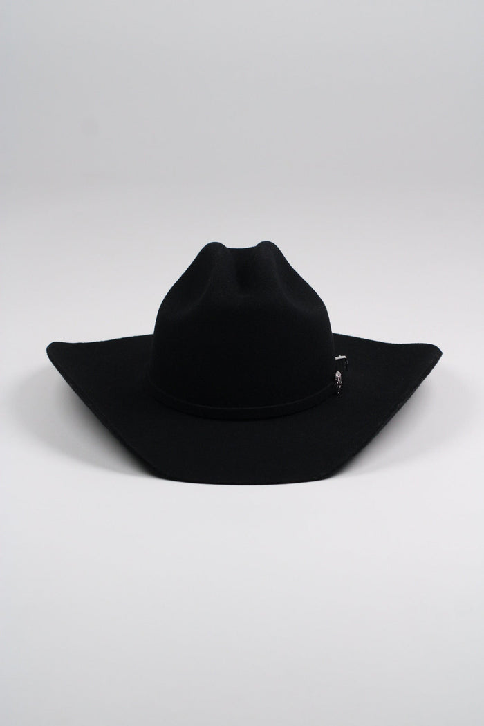 Black Mustang cowboy hat, view 4