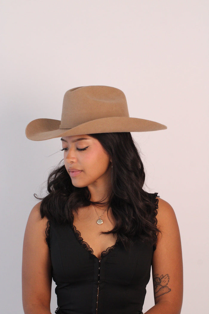 Chestnut Mustang cowboy hat, view 5
