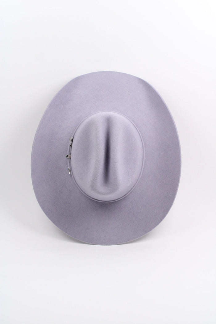 Ice gray Mustang cowboy hat, view 4