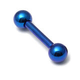 Nipple or tongue Bar Titanium 1.6 Assorted colours - Pic&Mix The Body Jewellery Shop