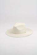 White Nomad vegan suede rancher hat