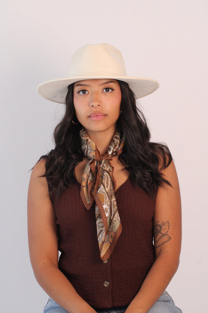 White Nomad rancher hat, view 4