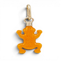 Ochre Frog Charm