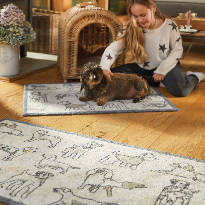 Pet 70 Dogs Grey Washable Doormat