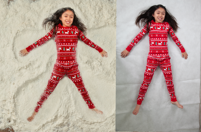 Photoshop flour and snow brushes
