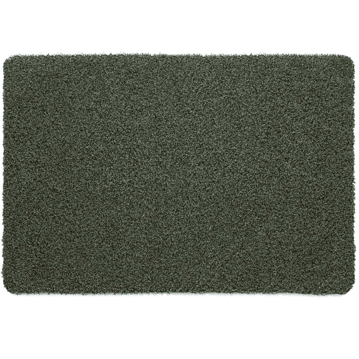Plain Fleck Sage Green Doormat - a 100% recycled material doormat featuring a green fleck design.