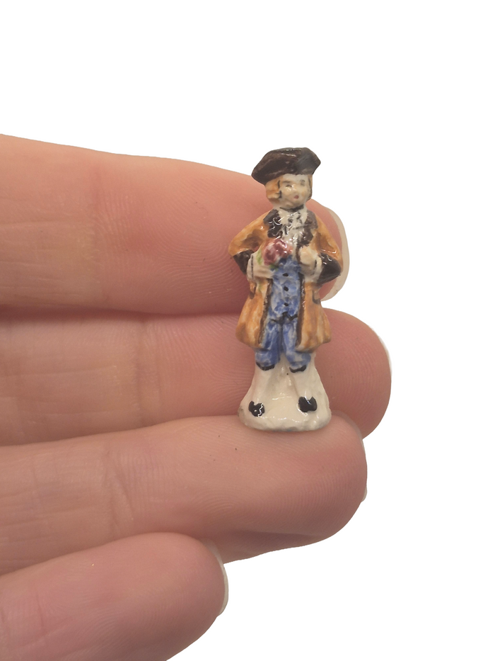 Porcelain Colonial Figurine Handpainted