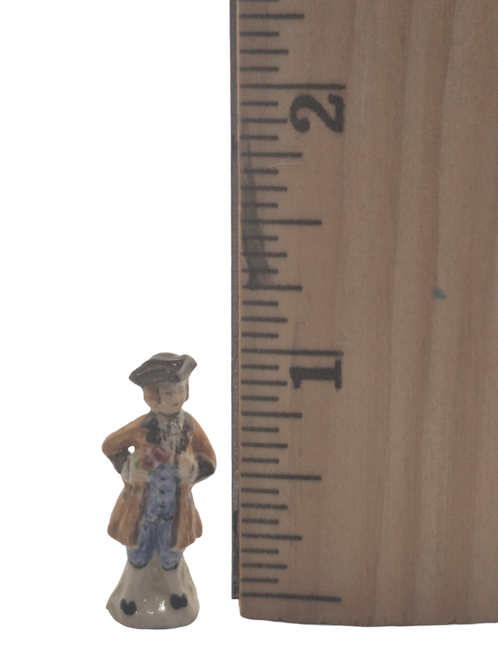 Porcelain Colonial Figurine Handpainted