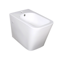 Qubist Back-To-Wall Floor Gloss White Bidet 595*355*410mm