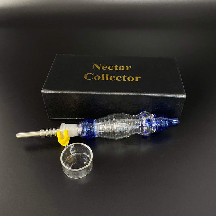 Ripple Glass Nectar Straw - INHALCO