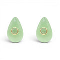 Rosamund Jade Resin Pierced Earrings