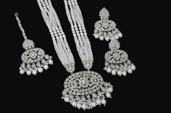 SILVER / White