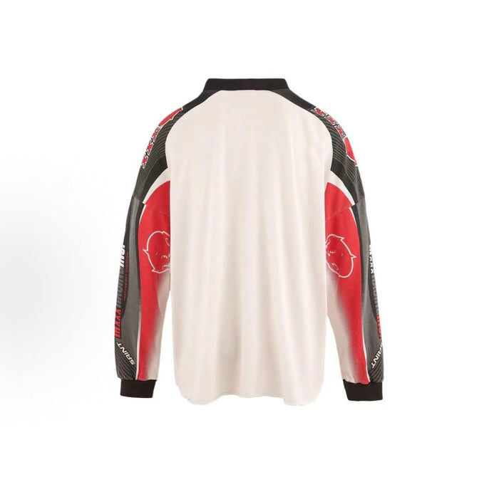 Saint Michael Motocross Racing Long Sleeve Jersey