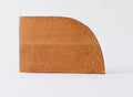 Salmon leather front pocket wallet