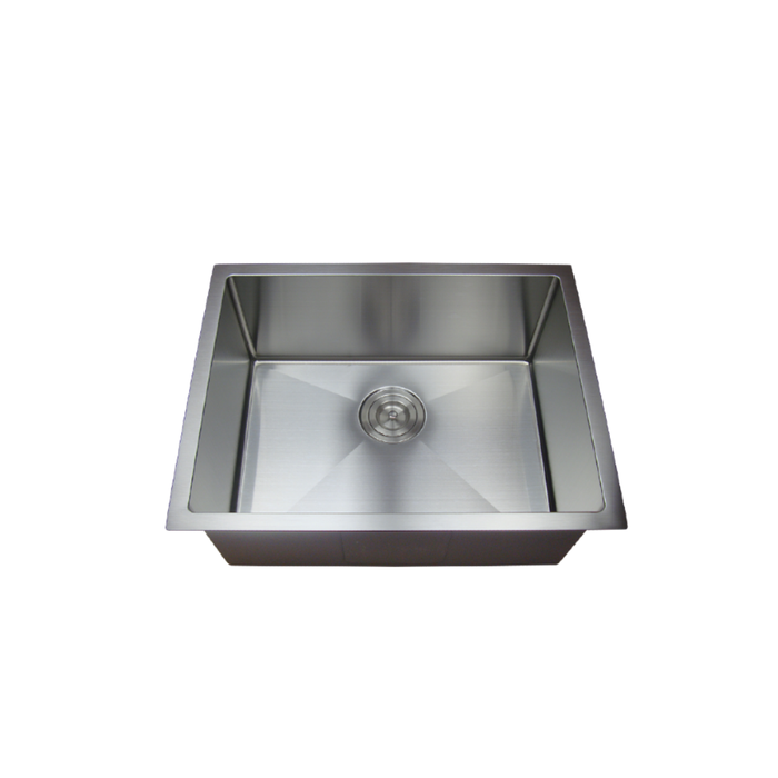 Seamless Metal Kitchen Basin 600*450*220mm
