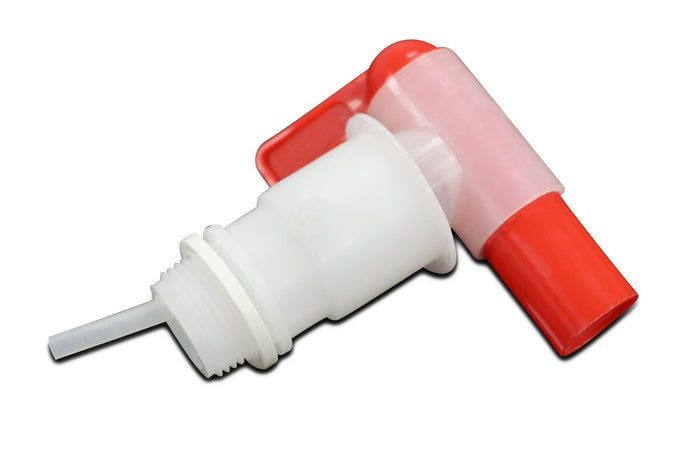 Self Venting 3/4" Polyethylene Plastic Drum Faucet