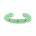 Sonia Jade Resin Gold Studded Small Cuff