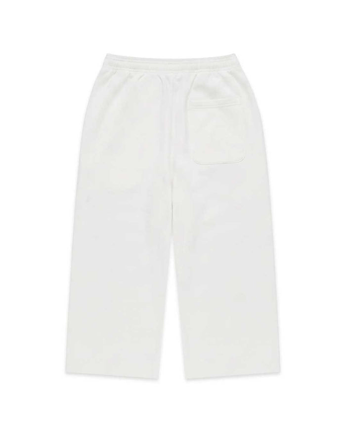 Sp5der Rhinestone OG Web Long Shorts White