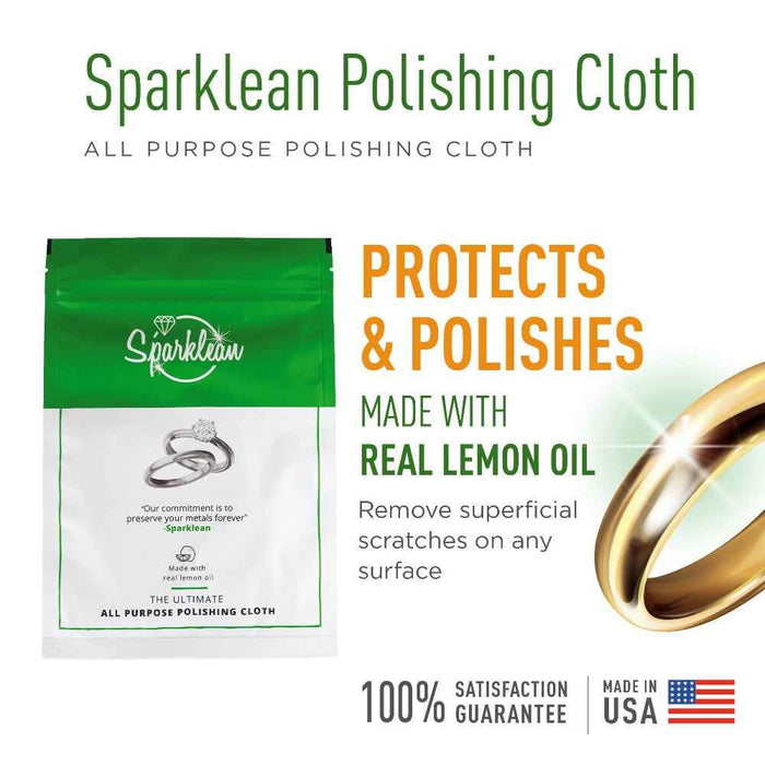 Sparklean professional polishing cloth, additional view