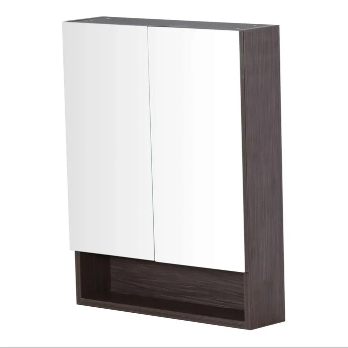 Stella Walnut PVC Shaving Cabinet 600–1480mm
