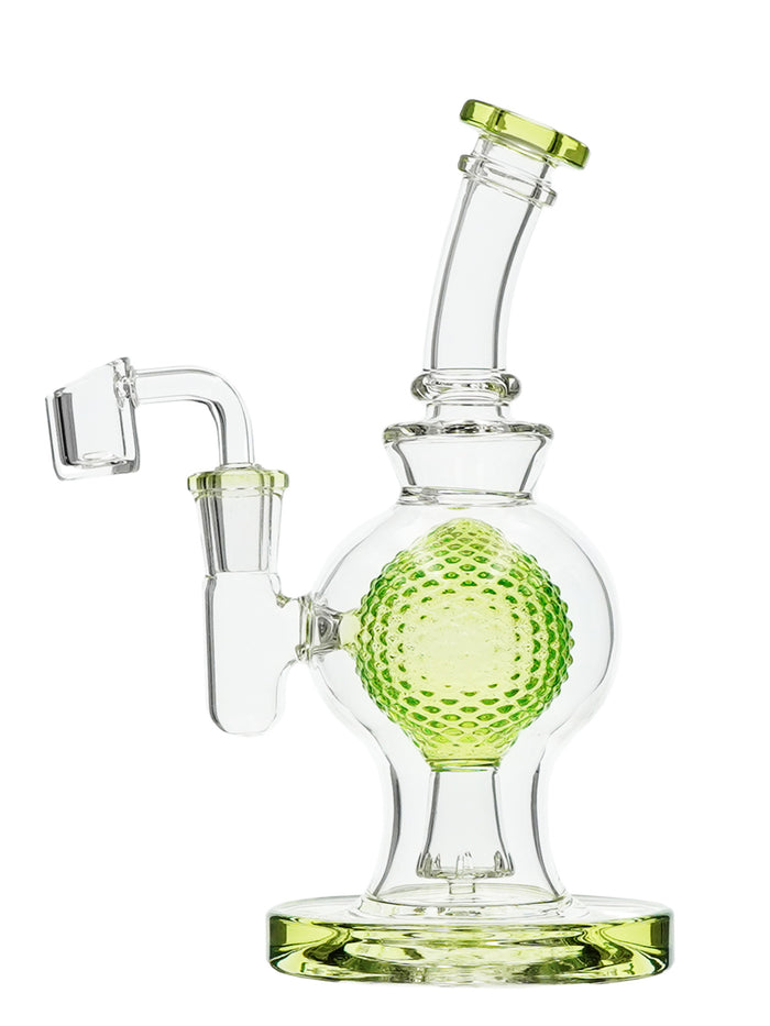 Stratus Glass "Sphere" With Quartz Banger