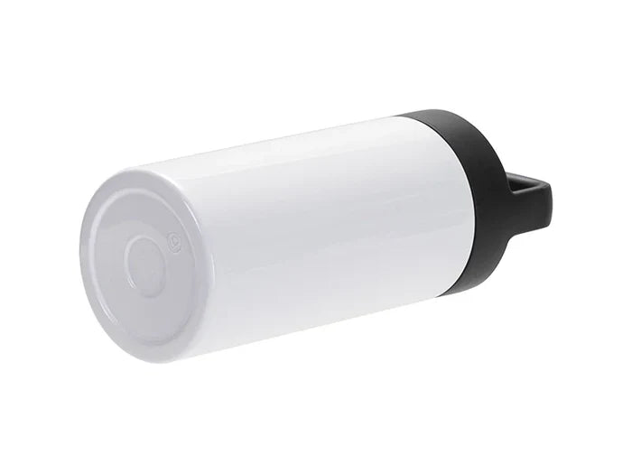 Sublimation Blanks 20oz/600ml Stainless Steel Mug w/ Protable Black Lid (White)