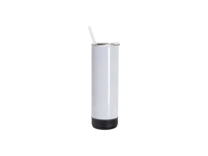 Sublimation Blanks 20oz/600ml White Stainless Steel Tumbler with Black Bluetooth Speaker
