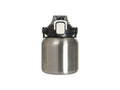 Sublimation Blanks 27oz/800ml Stainless Steel Travel Bottle w/ Black Portable Straw Lid & Handle (Silver)