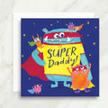Super Daddy Monster Card