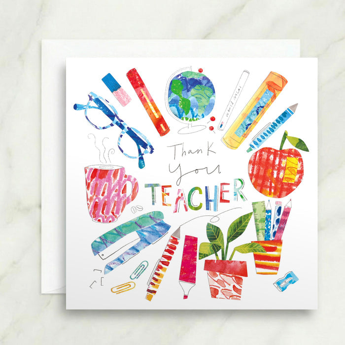 Thank You Teacher Card