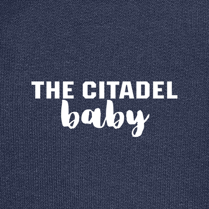 The Citadel Baby, Port & Co™ Infant Core Fleece Full-Zip Hooded Sweatshirt - Navy