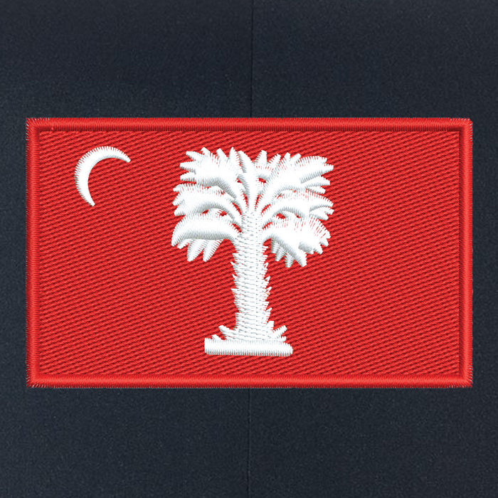 The Citadel, Big Red Flag, Flexfit - Delta® Seamless Cap- Navy