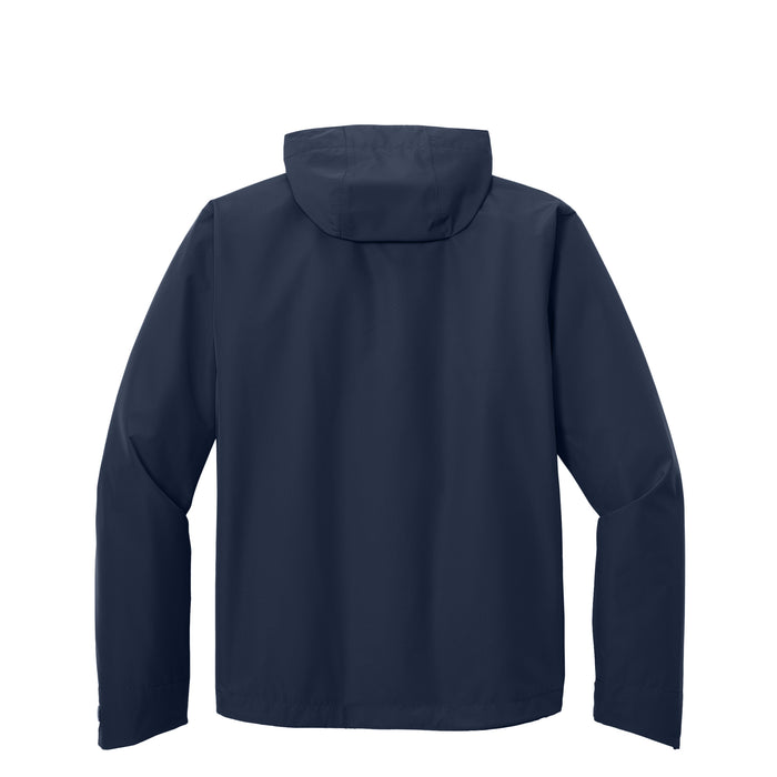 The Citadel, Big Red Flag,  Port Authority® C-FREE® Rain Jacket- Navy- Back