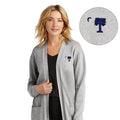 The Citadel, Big Red, Mercer+Mettle® Women’s Open-Front Cardigan Sweater- Grey
