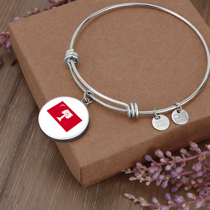 The Citadel, BRP Flag, Circle Bangle - Silver