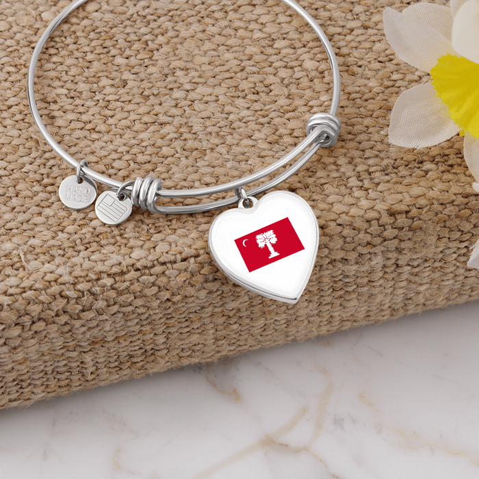 The Citadel, BRP Flag, Heart Bangle - Silver