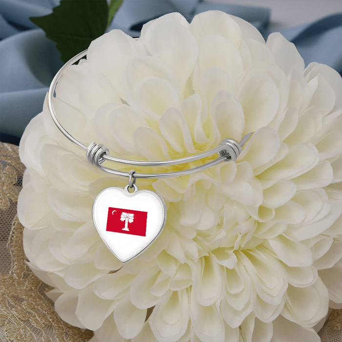 The Citadel, BRP Flag, Heart Bangle - Silver