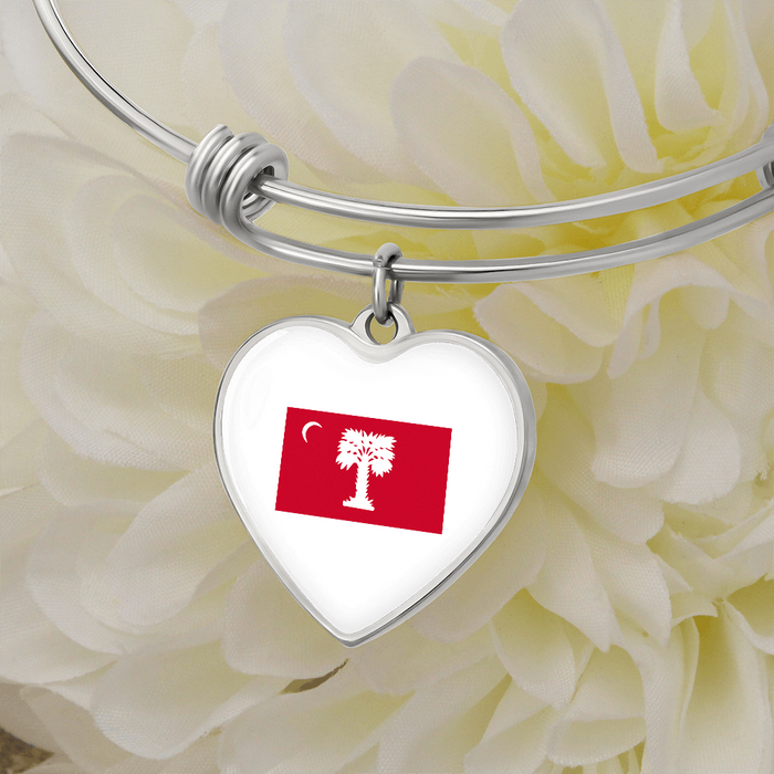 The Citadel, BRP Flag, Heart Bangle - Silver