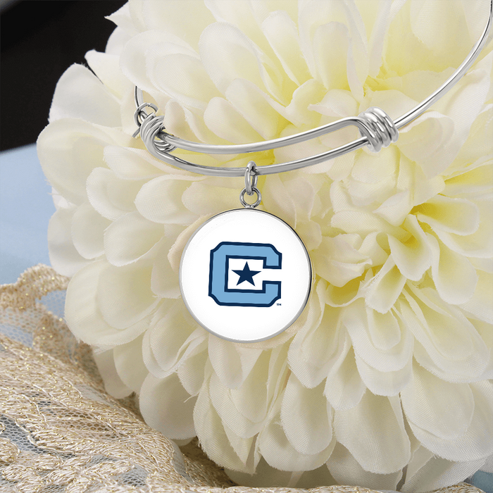 The Citadel, C - Star logo, Luxury Circle Bangle - Silver