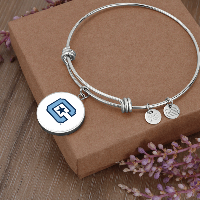 The Citadel, C - Star logo, Luxury Circle Bangle - Silver