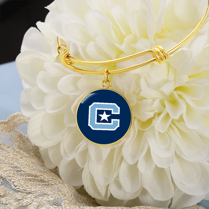 The Citadel, C - Star logo, Luxury Circle Bangle - Gold