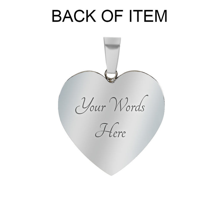 The Citadel, C - Star logo, Luxury Heart Bangle - Silver