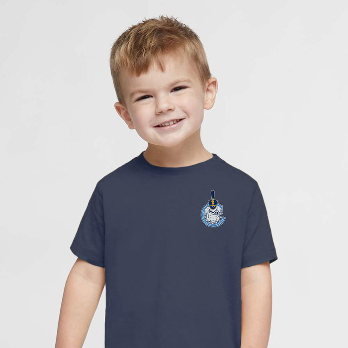 The Citadel, C Spike, Toddler Fine Jersey Tee - Navy