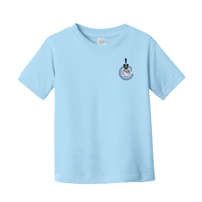 The Citadel, C Spike, Toddler Fine Jersey Tee - Light Blue