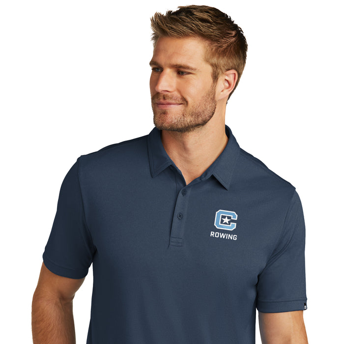The Citadel, C Star, Club Sport - Rowing, TravisMathew Performance Polo Shirt - Navy