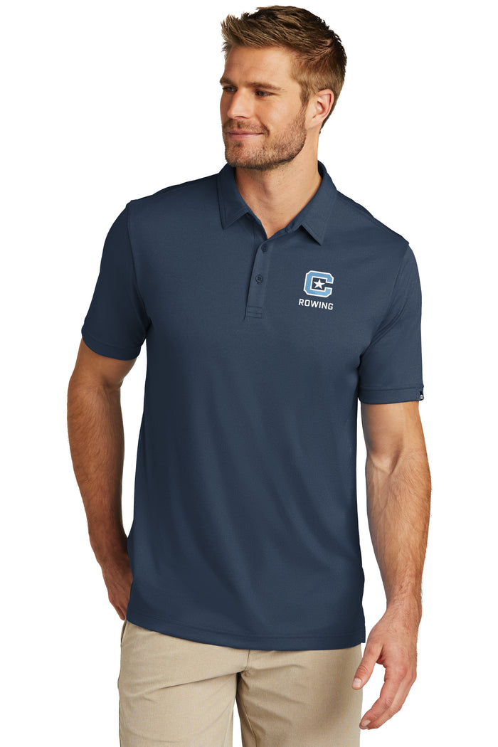 The Citadel, C Star, Club Sport - Rowing, TravisMathew Performance Polo Shirt - Navy