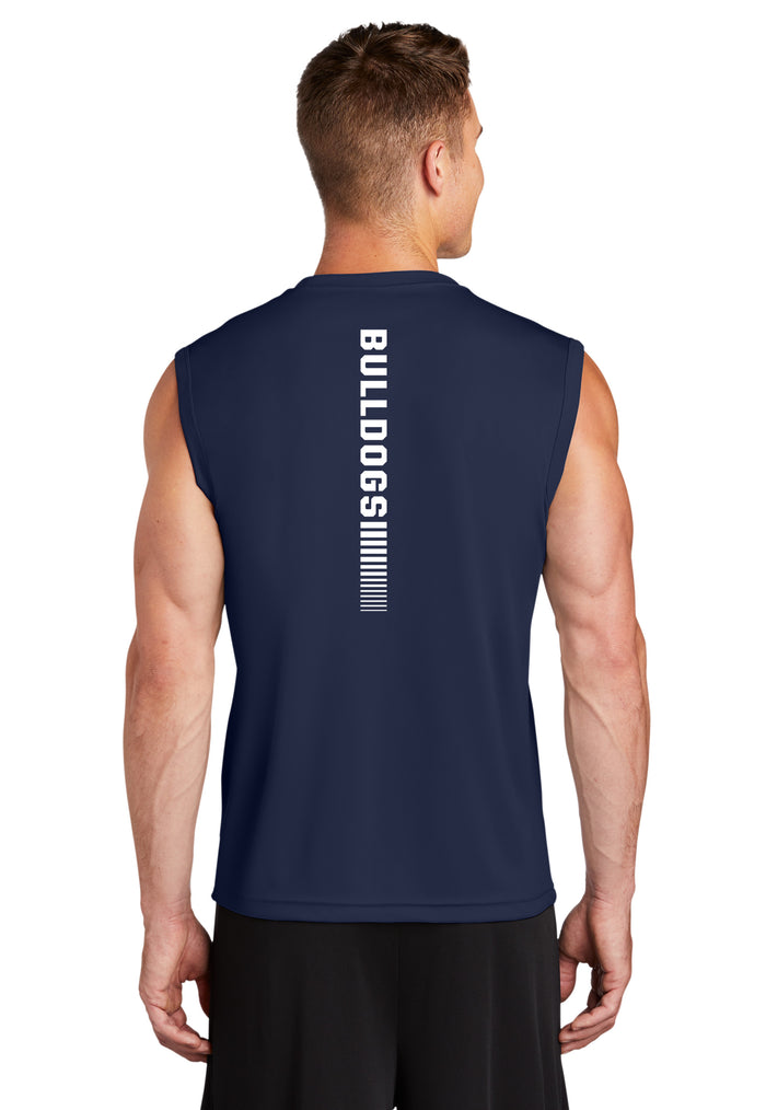 The Citadel, C Star, Club Sport - Running, Sport-Tek® Sleeveless PosiCharge® Competitor™ Tee- Navy