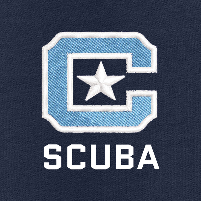The Citadel, C Star, Club Sports - Scuba,  Heavy Blend™ Full-Zip Hooded Sweatshirt - Navy