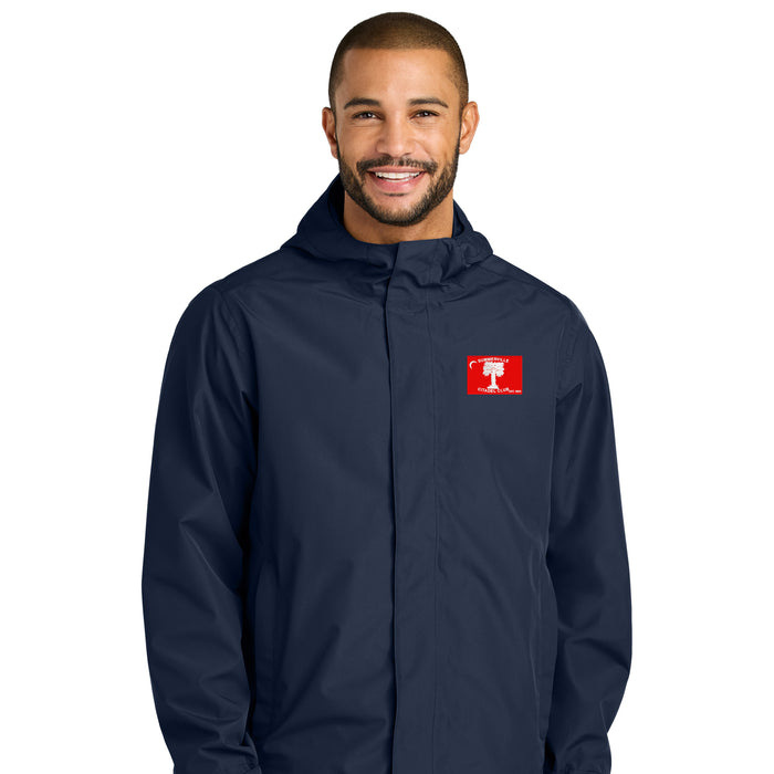 The Citadel, Citadel Club, Summerville, Port Authority® C-FREE® Rain Jacket - Navy