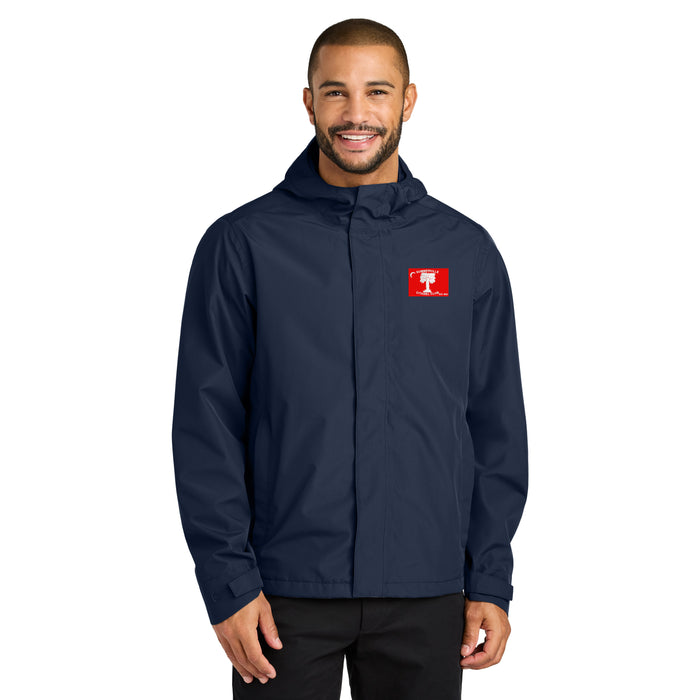 The Citadel, Citadel Club, Summerville, Port Authority® C-FREE® Rain Jacket - Navy